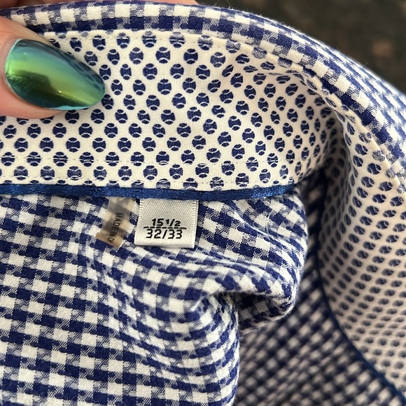 Bugatchi men’s shirt size 15 1/2 - Picture 4 of 4